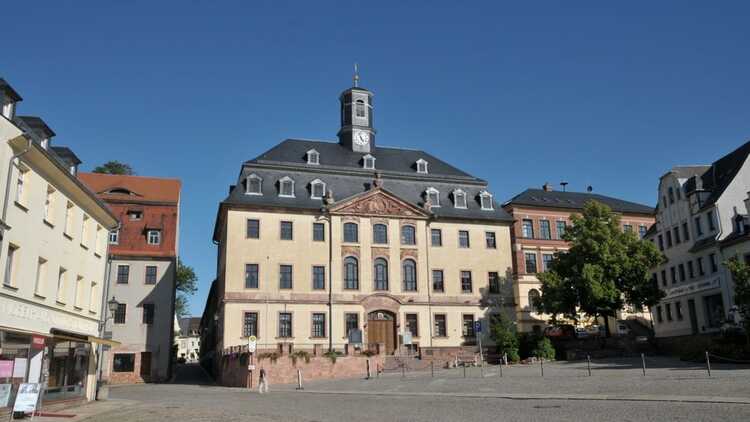 Rathaus Burgstädt - P. Georg Roß