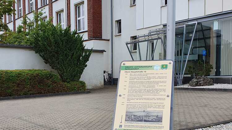 Industrie- und Kulturlehrpfad Hartmannsdorf - Foto: Heimatverein Hartmannsdorf