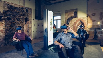 Virtual Reality Brillen, Schloss Rochlitz - Foto: Killig