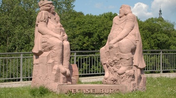 Brückenfiguren Wechselburg - Foto: Jürgen Roß